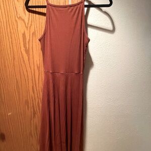 Painted Threads Rust Maxi Dress